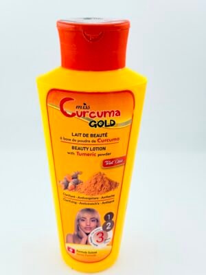 Miss Curcuma Gold - Lait de Beauté Éclaircissant à la Poudre de Curcuma