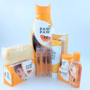 Paw Paw – Coffret Complet (Lotion, DSR, Crème, Boosters & Huile)