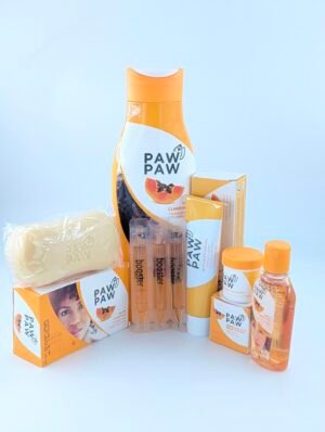 Paw Paw – Coffret Complet (Lotion, DSR, Crème, Boosters & Huile)